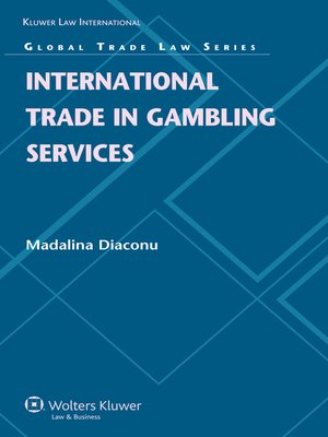 cover image of International Trade in Gambling Services
